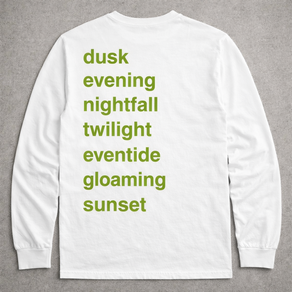 Long Sleeve T-Shirt (White)