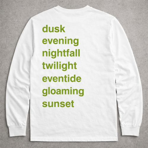 Long Sleeve T-Shirt (White)